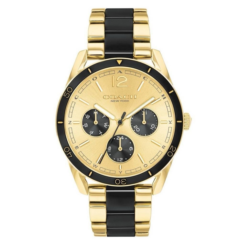Coach Preston Two Tone Stainless Steel Quartz 14503468 Women's Watch